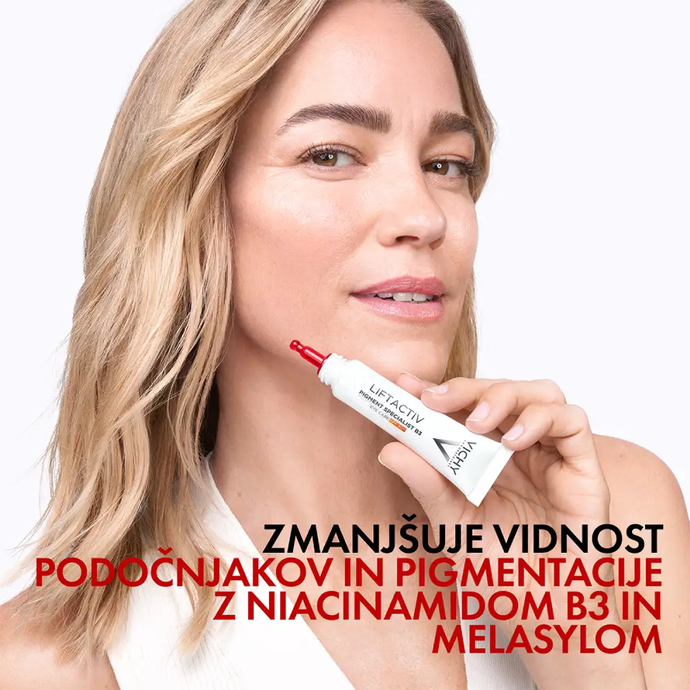 Vichy Liftactiv Pigment Specialist B3, krema za področje okrog oči - ZF50+ (15ml)